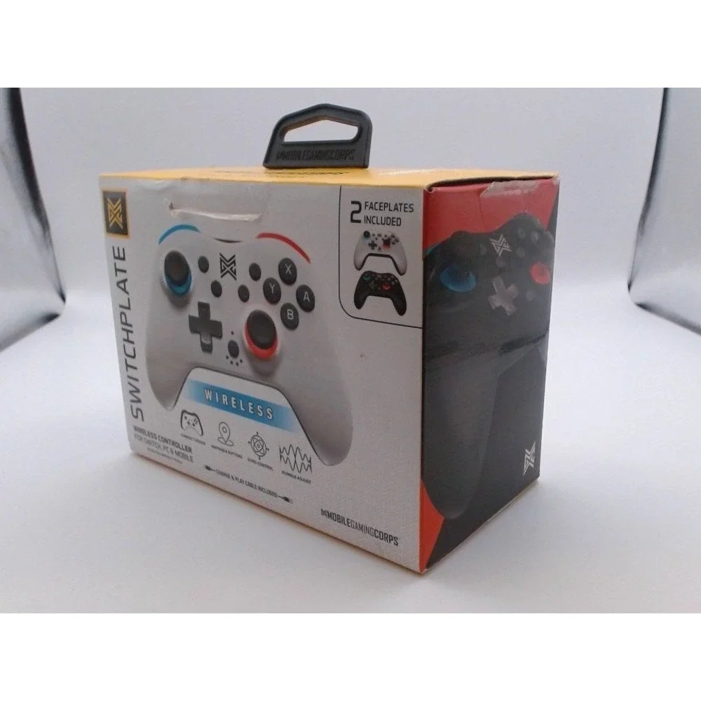MGC - Switchplate Wireless Nintendo‎ Switch Controller, BRAND NEW IN BOX